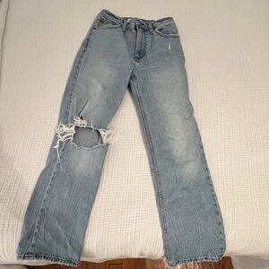 Abercrombie & Fitch 90s straight ultra high rise jeans